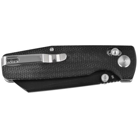 Bestech Slasher Knife Black Micarta, Black Stonewashed D2 (BG43A-2)