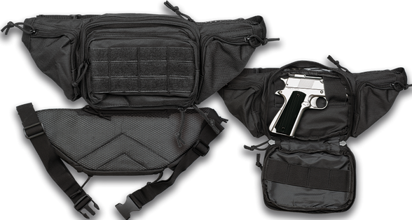 Barbaric Fanny Pack Weapon Pouch Black Nylon 600D (34984)