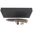 LionSteel ROK Knife Bronze Titanium, Satin M390 by Molletta (ROK B)