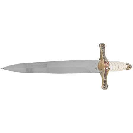 Decor Habitat Templar Dagger White ABS, Satin (S0296)