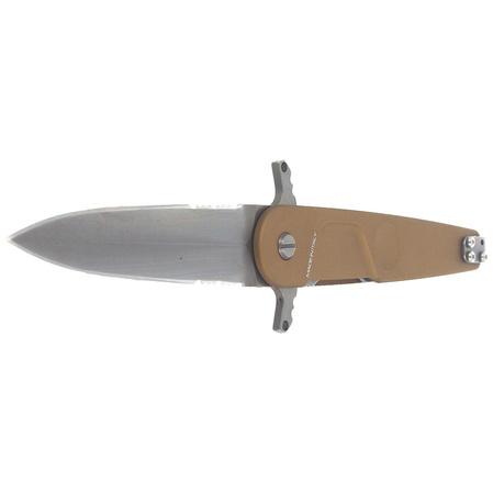 Nóż składany Extrema Ratio BD2 Contractor Desert Aluminium, Stonewashed N690 (04.1000.0229/DW)