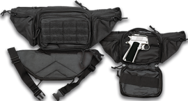 Saszetka na broń Barbaric Fanny Pack Black Nylon 600D (34984)