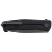 LionSteel Myto Knife Black Aluminum, PVD/Stonewashed M390 by Molletta (MT01A BB)
