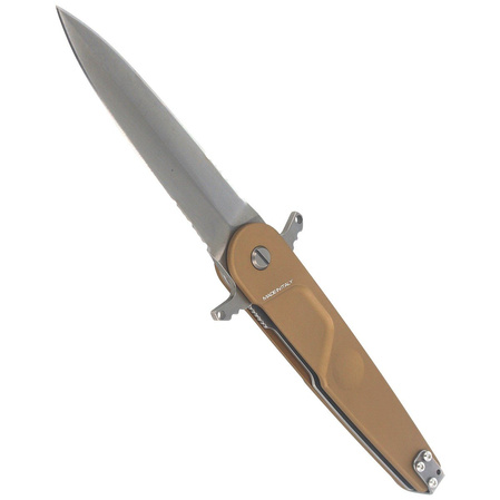 Nóż składany Extrema Ratio BD2 Contractor Desert Aluminium, Stonewashed N690 (04.1000.0229/DW)