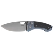 LionSteel Twain Blue Titanium/Carbon Fiber, Satin MagnaCut by Gianni Pauletta (TW BL CF)