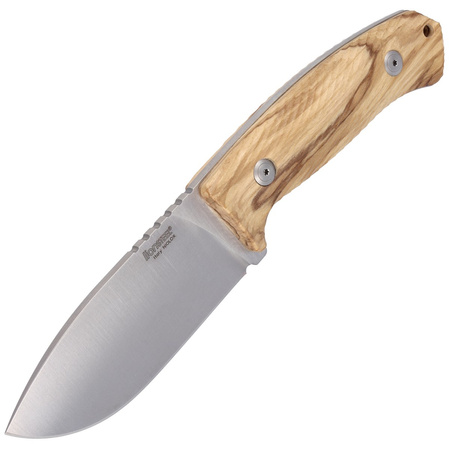 LionSteel Bushcraft Olive Wood, Satin Blade (M3 UL)