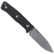 Nóż LionSteel Bushcraft G10 Black, Satin Blade (B35 GBK)