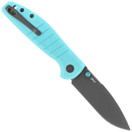 Nóż składany Bestechman Goodboy Jr. Blue G10, Grey PVD D2 by Keanu Alfaro (BMK10D)