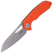 Nóż Kubey Knife New Vagrant Orange G10, Sandblast AUS-10 (KU291D)