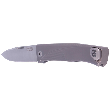 Nóż składany LionSteel Thrill Grey Titanium, Satin M390 by Molletta (TL GY)