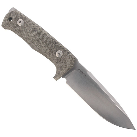 Nóż LionSteel Tactical Green Canvas Micarta, Satin Niolox by Molletta (T5 CVG)