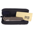 WE Knife Reiver LE No 223/260 Bronze Titanium, Silver Bead Blasted CPM S35VN knife (WE16020-3)