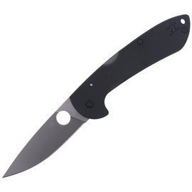 Nóż składany Spyderco Siren G-10 Black Plain (C247GP)