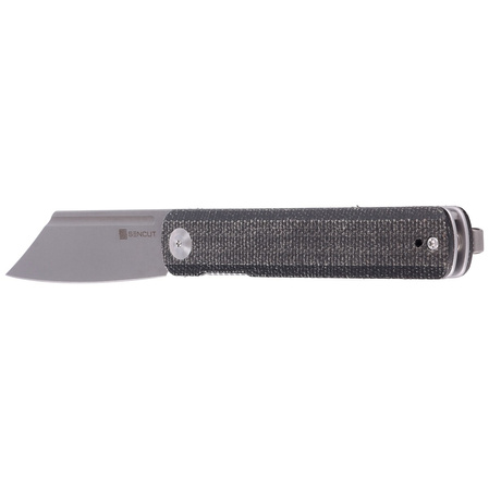 Nóż składany Sencut Bronte Black Micarta, Gray Stonewashed 9Cr18MoV (SA08A)