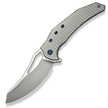 Nóż składany WE Knife Epaulette Titanium, Polished Bead Blasted M390 by Gavko Knives (WE24024-3)