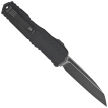 Microtech Cypher II S/E OTF Knife Black Aluminum, Tactical M390MK by Deryk Munroe and Tony Marfione (1241-1T)