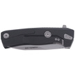 LionSteel ROK Knife Black Aluminum, Satin M390 by Molletta (ROK A BS)