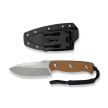 Sencut Toxodon Knife Brown G10, Stonewashed 9Cr18MoV (S24036-3)