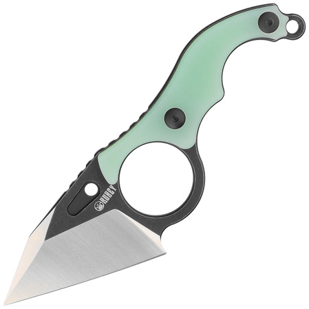 Nóż Kubey Hippocam Jade G10, Two Tone D2 (KU166B)