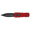 Microtech Dirac Delta D/E OTF Knife Red Aluminum, Black M390 by Tony Marfione (227-1RD)