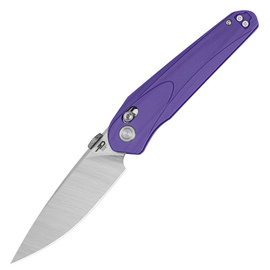 Nóż składany Bestech Mothus Purple G10, Stonewashed / Satin 14C28N by Kombou (BG67C)