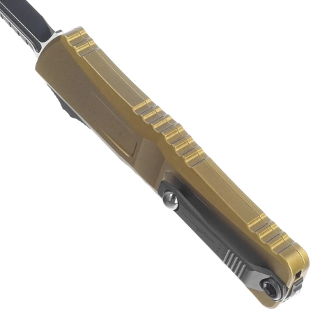 Nóż automatyczny OTF Microtech Combat Troodon Gen III Interceptor Signature OD Green Aluminium, Black M390MK by Tony Marfione (1217-1ODS)