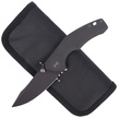 WE Knife Gnar Black Titanium, Black Stonewashed CPM S35V by Matt Degnan (917B)