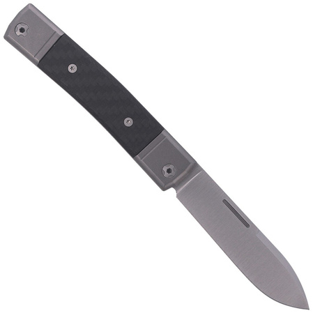 LionSteel bestMAN Carbon Fiber, Drop Blade (BM2 CF)
