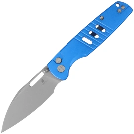 Nóż składany Bestechman Vector Blue Aluminium, Bead Blasting D2 (BMK15D)