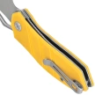 Kubey Ceyx Knife Yellow G10, Satin D2 (KU335E)