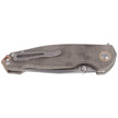 Viper Katla Green Canvas Micarta, Stonewashed M390 by Jesper Voxnæs Knife (V5982CG)
