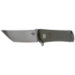 Nóż składany Bestech Kendo Army Green G10, Stonewashed / Satin D2 (BG06B-1)