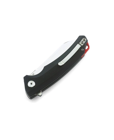 Nóż składany Bestech Texel Black G10, Stonewashed/Satin D2 by A Purvis Blades (BG21A-1)