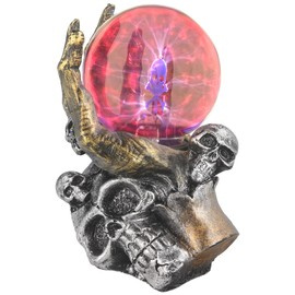 Lampa plazmowa Tole 10 Imperial, Skull-Hand (39131)