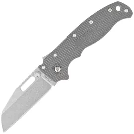 Demko AD20.5 SF Knife Grey Grivory, Stonewashed AUS10A by Andrew Demko (AD20.5-10A-GREY GRIVORY-SF)