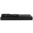 Nóż składany LionSteel ROK Black Aluminium, Black M390 by Molletta (ROK A BB)