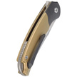 Nóż składany Bestech Supernova Gold Titanium/Black Zirconium, Satin M390 (BT2111C)