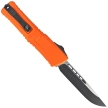 Microtech Combat Troodon Gen III S/E OTF Knife Orange Aluminum, Black M390MK by Tony Marfione (1143-1OR)