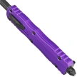 Nóż automatyczny OTF Microtech Dirac Delta D/E Purple Aluminium, Black M390 by Tony Marfione (227-1PU)