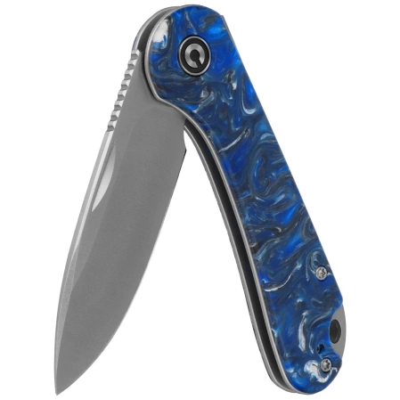 Nóż składany Civivi Elementum SJ Blue Resin, Satin 14C28N (C18062AJ-4)