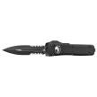 Microtech Ultratech D/E OTF Knife Black Aluminum, Tactical P/S M390 by Tony Marfione (122-2T)