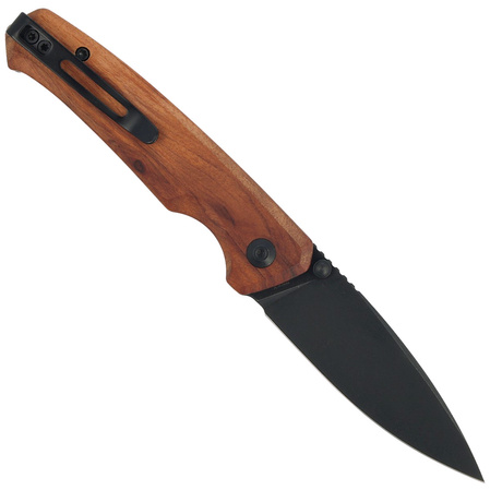 Nóż CIVIVI Altus Cuibourtia Wood, Black Stonewashed (C20076-3)