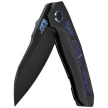 Remette Kestrel Knife Black DLC Titanium/Timascus, Black DLC CPM S35VN (RTPO-E)