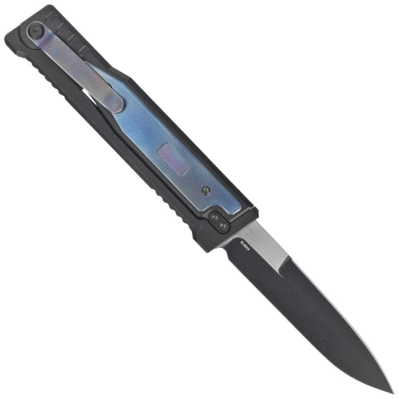 Nóż grawitacyjny OTF Reate EXO 2.0 D/E Black PVD / Colored Titanium, Black PVD Elmax (EXO BLK.PVD.DE)