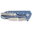 Extrema Ratio Frame Rock Blue Titanium, Satin N690 knife (04.1000.0456/SAT/BLU)