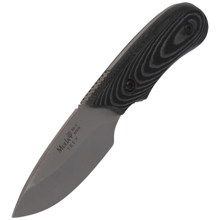 Nóż Muela Full Tang Black Micarta, Satin X50CrMoV15 (IBEX-8M)