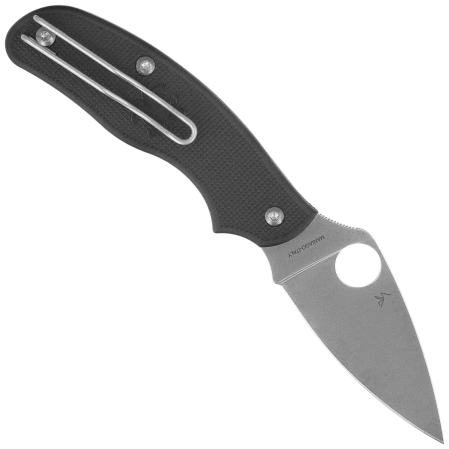 Nóż składany Spyderco Metropolitan Lightweight Black FRN, Satin M398 by Sal Glesser (C213PBK)
