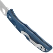 Spyderco Endura 4 Lightweight Knife Cobalt Blue FRN, Satin CPM SPY27 by Sal Glesser (C10PCBL)