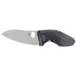 Nóż składany Spyderco Drunken Carbon Fiber / Titanium, Satin CPM S90V Plain by Dmitry Sinkevich (C235CFTIP)