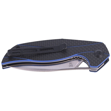 Nóż CIVIVI Anthropos Blue G10 / Carbon Fiber, Satin Finish by Elijah Isham (C903B)